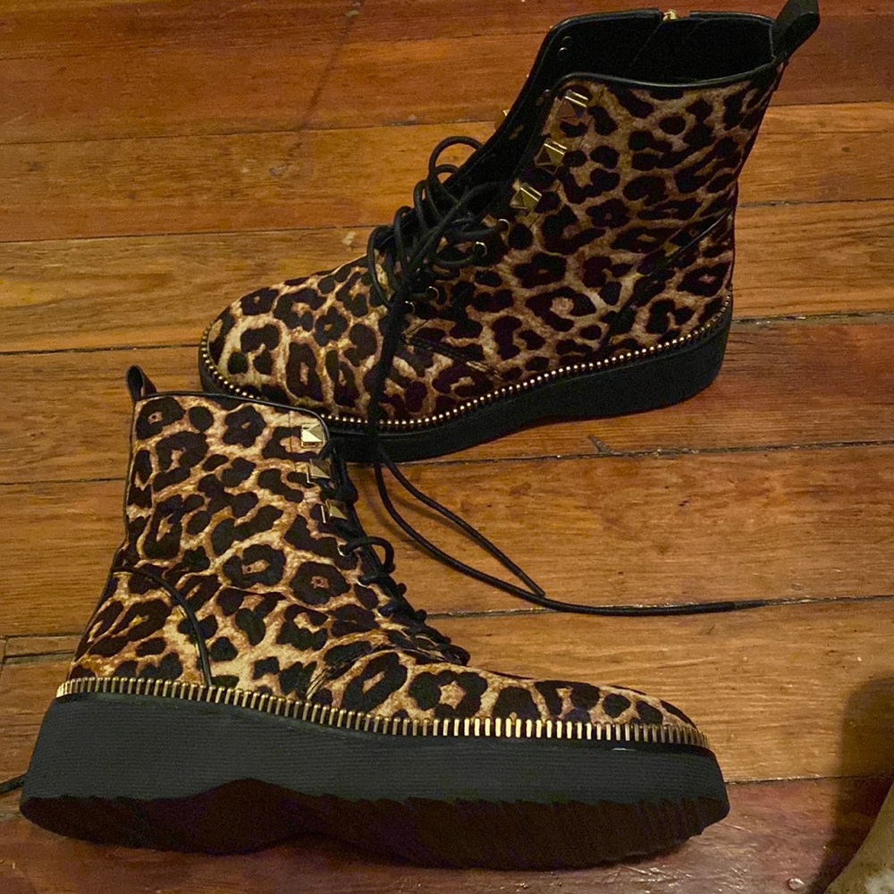 Michael Kors cheetah boots